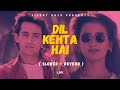 Dil Kehta Hai(Slowed + Reverb) | Kumar Sanu | Amir Khan | Silent Dusk | #romanticsong