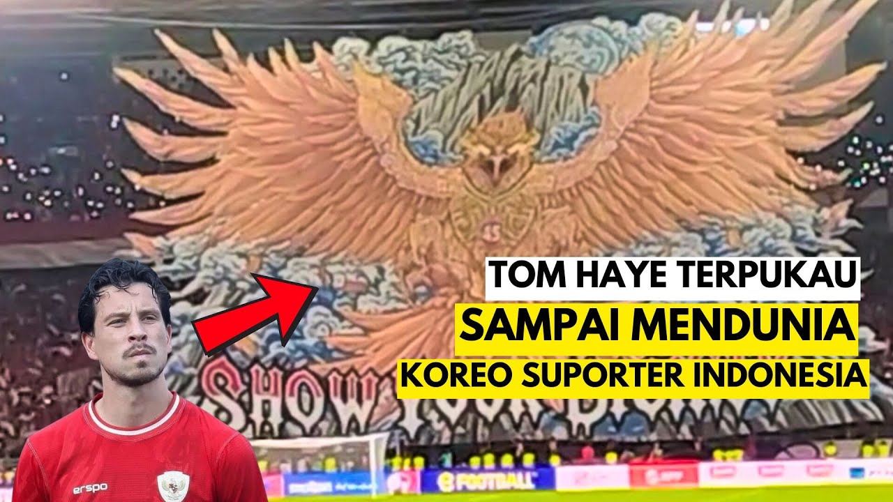 ⁣TOM HAYE TERHIPNOTIS ! Koreo Supporter Indonesia Bikin Bahrain CIUT! Indonesia vs Bahrain 2025