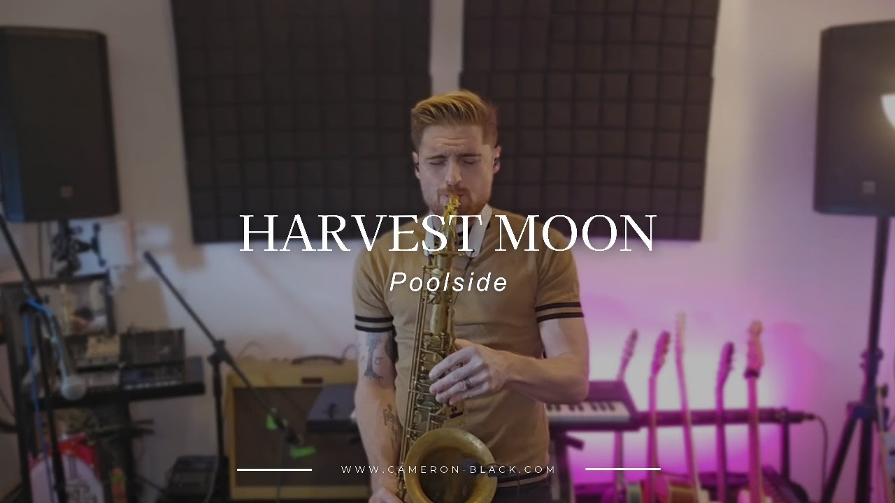 Harvest Moon  - Poolside (Sax cover)