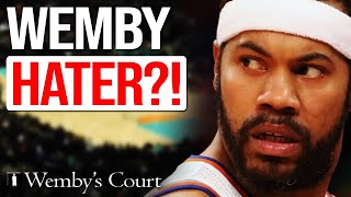 Former NBA Player GETS EXPOSED For HATING On Wemby?!