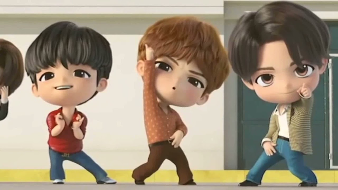tiny tan bts figures dynamite