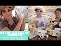 Day in the life of jewelyn resin artist pop up  beverly hills afternoon high tea  jewelofhawaii