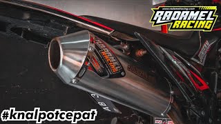 Review Knalpot Radamel Racing Tipe Over | Cek Sound Klx Bore Up 170cc