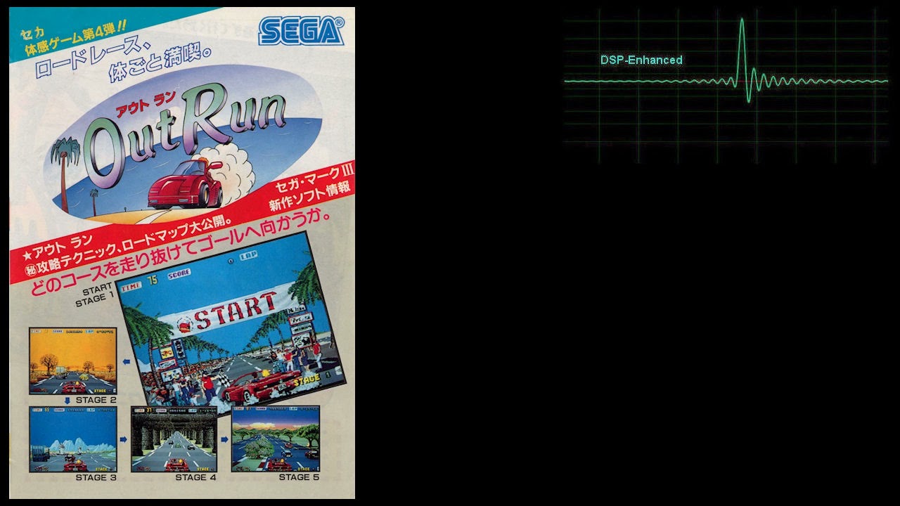 [Sega Arcade Soundtrack] Out Run Track 06 Passing Breeze  Extended - OST [DSP Enhanced]