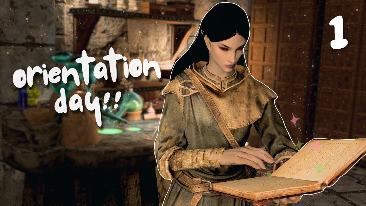 Жизнь студента колледжа Скайрима | Серия RP «Колледж Скайрима» | Эпизод 1