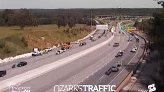 TRAFFIC ALERT: MoDOT closes lanes of James River Freeway after sinkhole found on shoulder