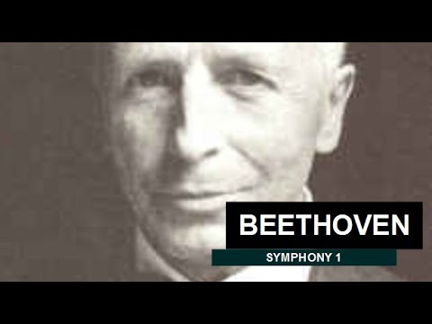 Beethoven, Symphony No. 1 in C major, Op. 21 / Carl Schuricht ( 1958 )