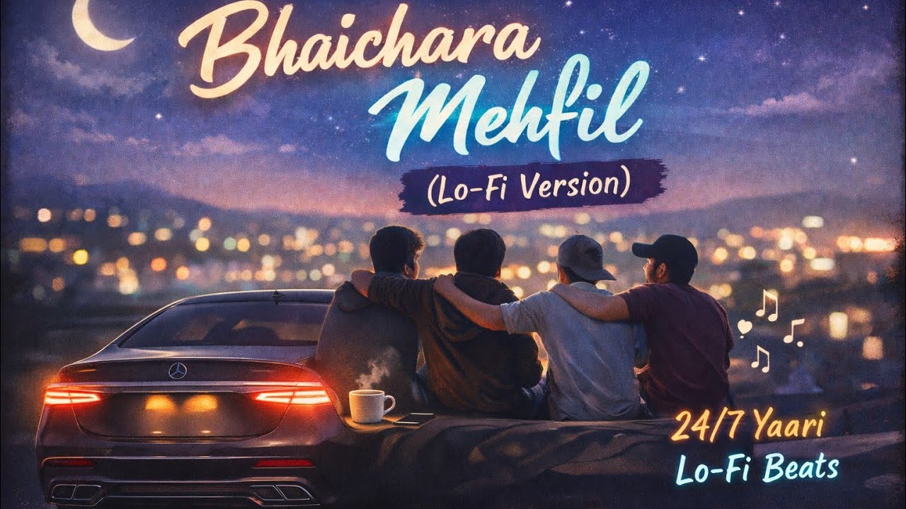 Bhaichara Mehfil (Lo-Fi Version)  | 24/7 Yaari Beats | Study • Drive • Relax