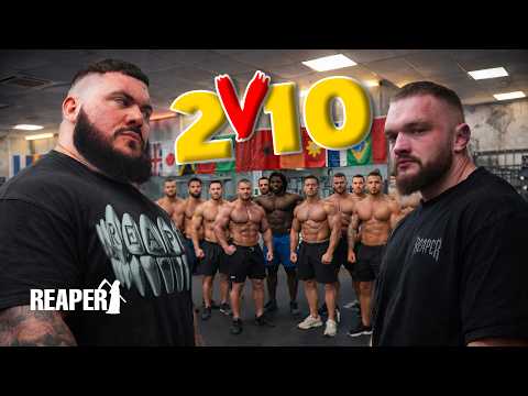 2 vs 10 ON BENCH PRESS(315 edition)