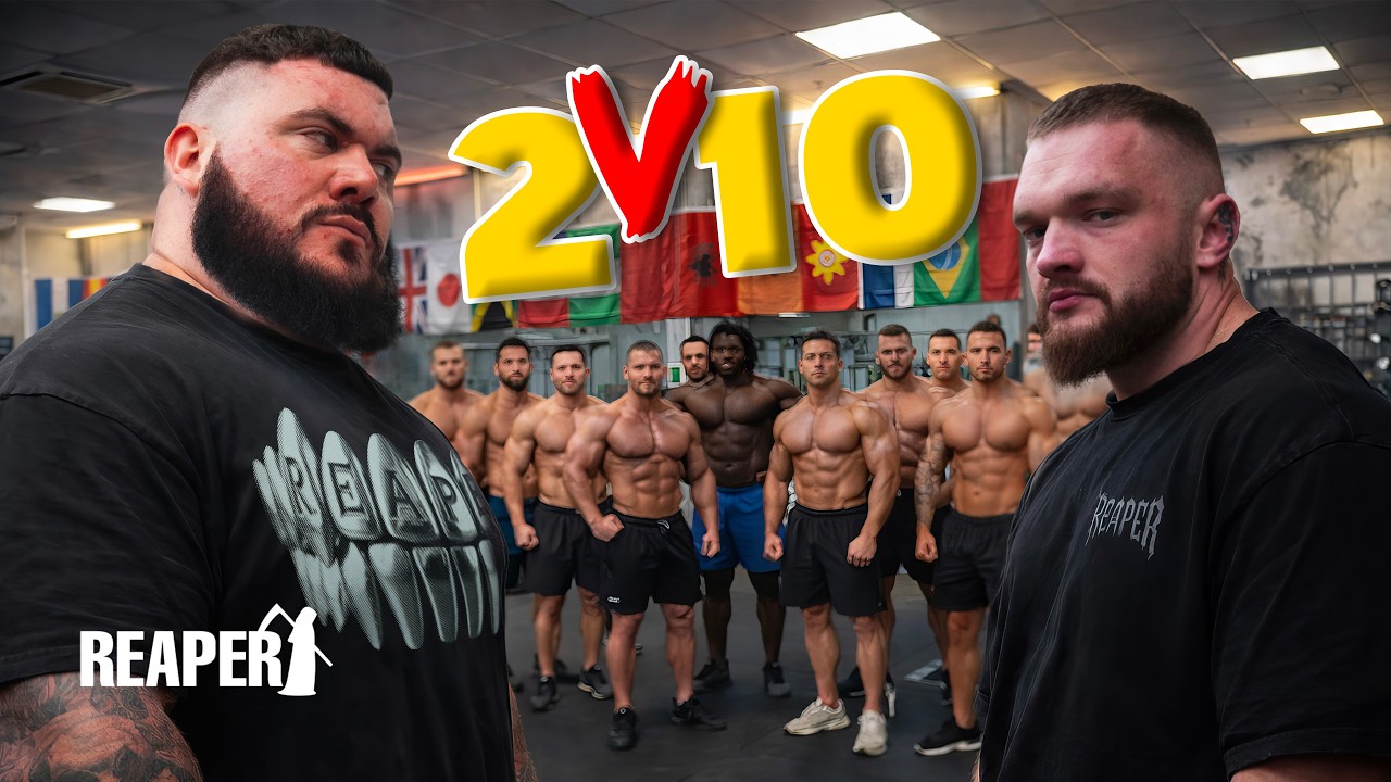 2 vs 10 ON BENCH PRESS(315 edition)