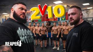 2 vs 10 ON BENCH PRESS(315 edition)