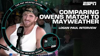 Logan Paul: Fighting Kevin Owens was harder than fighting Floyd Mayweather | The Pat McAfee Show