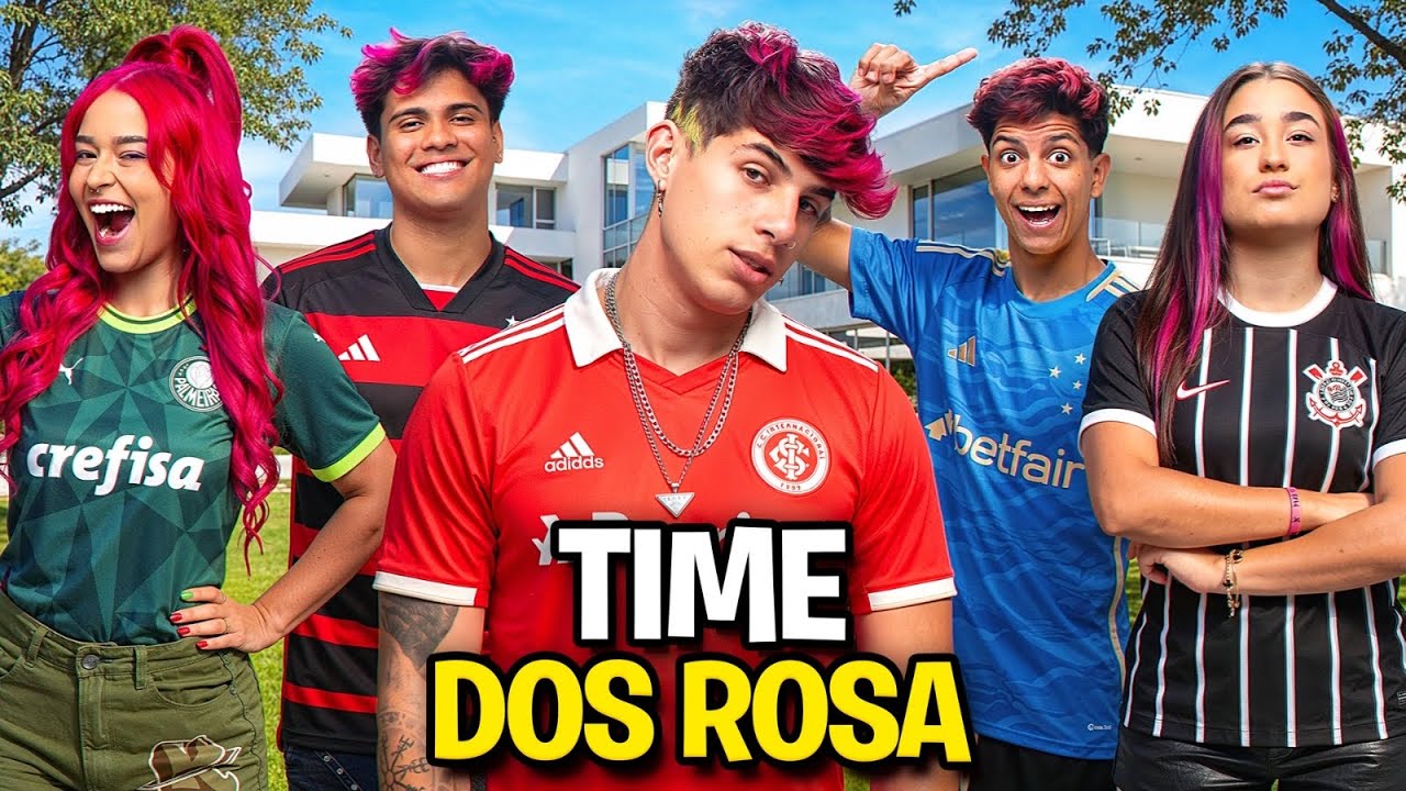 EXPLANEI O TIME DOS INTEGRANTES DOS ROSA *é real