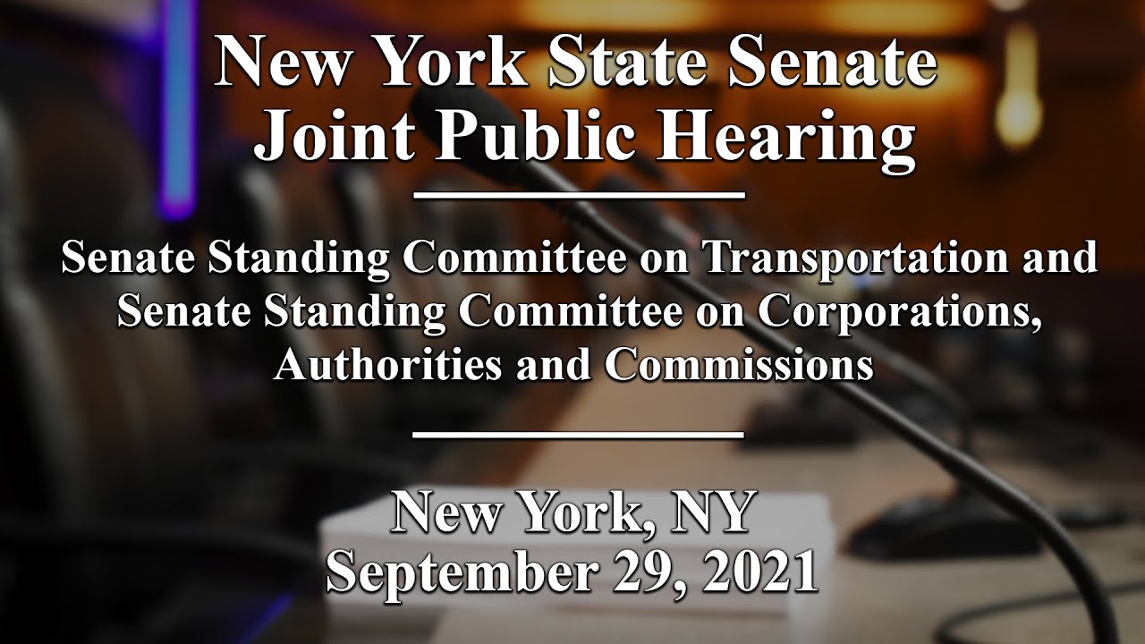 Joint Public Hearing: To review the finances and projections of the MTA