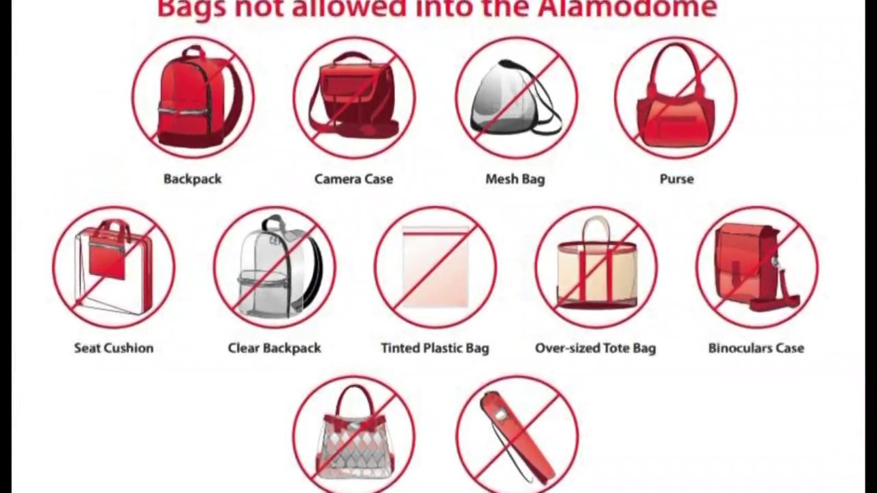 Alamodome implements clear bag policy - YouTube