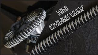 HOW TO MAKE MINI CYCLONE WRAP PARACORD BRACELET, PARACORD TUTORIAL, DIY.