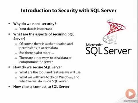 Security and Encryption in SQL Server 2012 and 2014