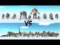 Mutant Primates VS All Team ARBS | Animal Revolt Battle Simulator Gameplay