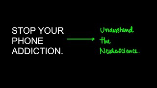 Get *RID* of your PHONE Addiction using Neuroscience.