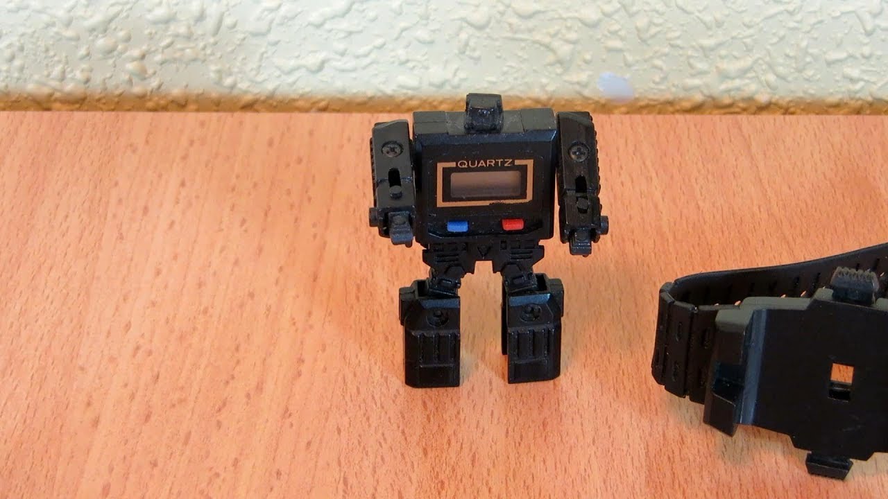 RETROINFORMATICA Reloj Robot Transformer del Ano 1983