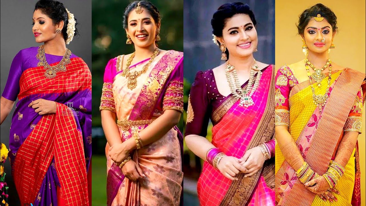 Top 10 Designs of Traditional Handwoven Banana Pattu Sarees –  www.vannamayil.com