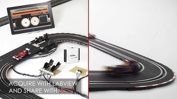 Controlling a toy car with LabVIEW and a smartphone (Android)