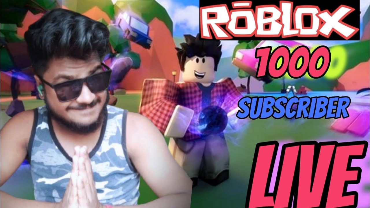 PLAYING ROBLOX WITH MY SUBSCRIBER 😍. TODAY GOAL 1000 SUBSCRIBER. - YouTube