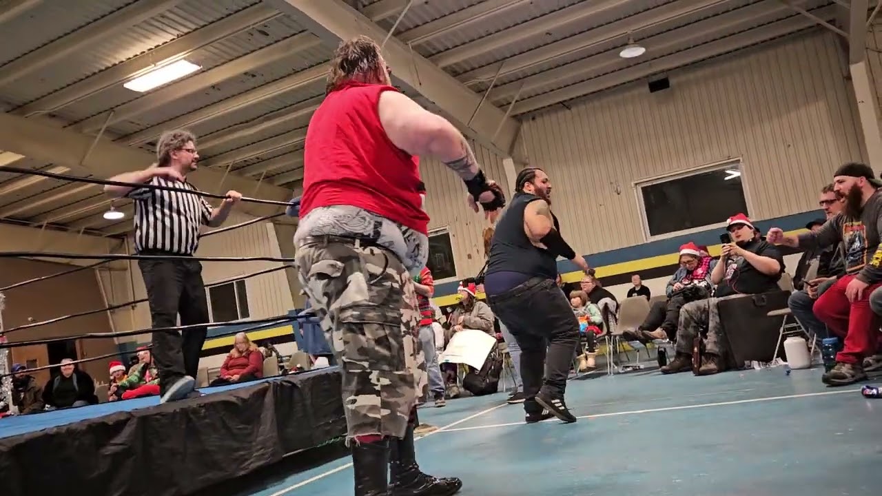 IWE World Heavyweight Championship (C) The Giant Bill Blackwell vs The Mighty BoJack