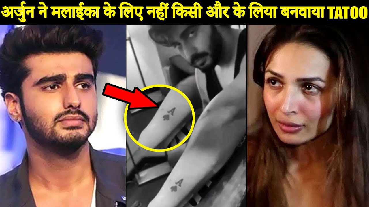 Arjun Kapoor Gets Inked For The Second Time And Heres What It Means