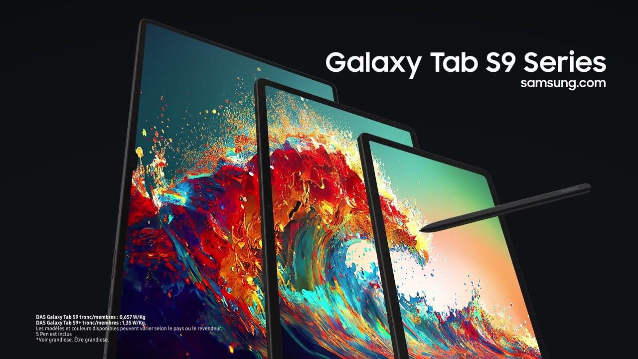 Voici les déclinaisons et prix des tablettes Galaxy Tab S9 FE et FE+