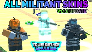 John militant skin showcase : r/TDS_Roblox