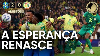 PÓS-JOGO - BRASIL 2 X 0 SEGENGAL - SELEÇÃO DE ANCELOTTI VENCE, CONVENCE E GANHA CARA DE COPA