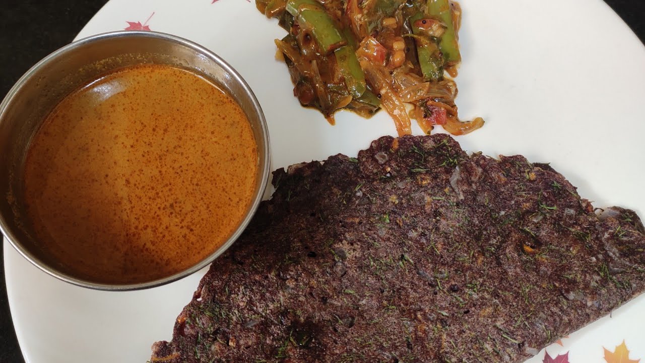 Raki Rotti Ragi Rotti / Healthy and Tasty Ragi Rotti for Breakfast, lunch or ...