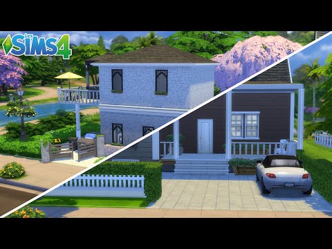LA MEILLEURE MAISON À 20000$ - 100 % JEU DE BASE @djavtv VS Misa - SIMS 4 : Construction