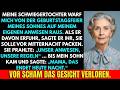 Schwiegertochter Warf Mich Vom Sohns Geburtstag… Bis Er Es Erfuhr Und Warf Sie Vor Mitternacht Raus