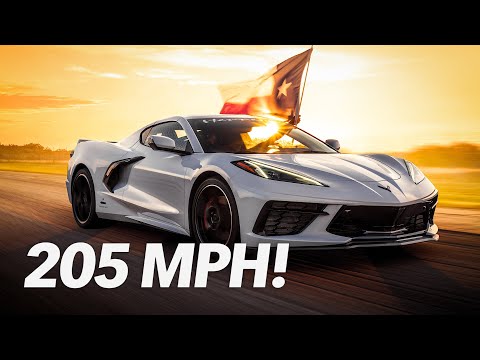 205 MPH: World's Fastest C8 Corvette