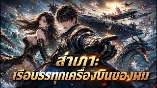 [Thai Anime Tales]พากย์ไทย 💕ทุกคนเอาชีวิตรอดทะเลด้วยเรือสุ่ม เขาได้เรือบรรทุกเครื่องบินที่ทรงพลัง screenshot 3