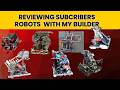 Reviewing Robots With My Builder! February Edition