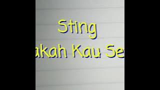 Sting - adakah kau setia lirik dan kord