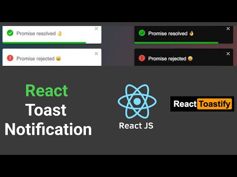 How to Install and Use React Toastify | React Toastify in Hindi in 2022