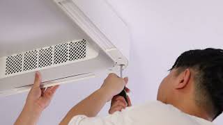 32K00 Ceiling Fan Light Installation Process Demonstration