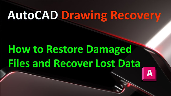 Lỗi audit detected no eror in recover autocad năm 2024