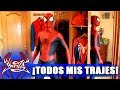 ¡TODOS MIS TRAJES DE SPIDERMAN!