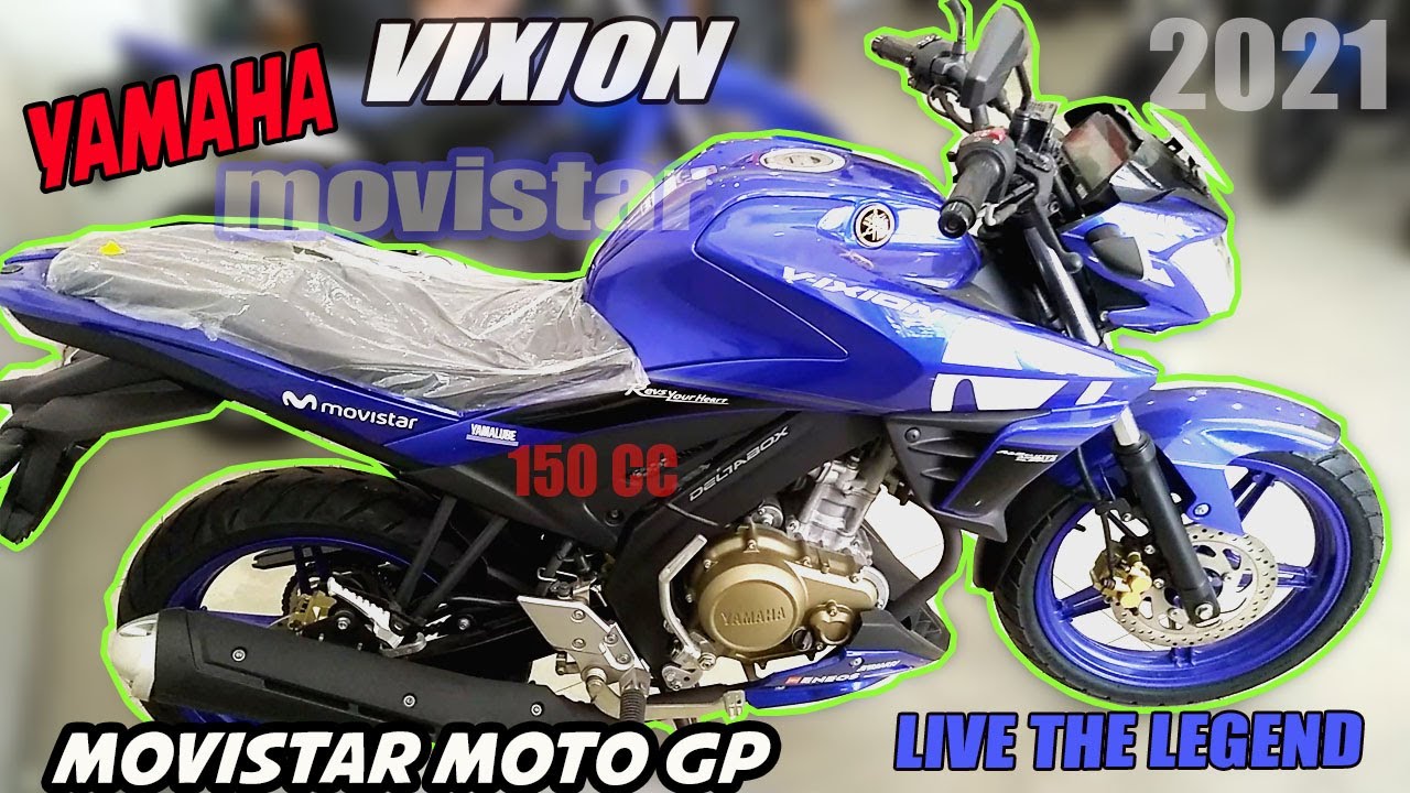 YAMAHA VIXION 150 2020 | MotoGP Edition LIVE THE LEGEND Movistar