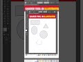 How to use shaper tool in adobe illustrator || shaper tool in illustrator || #shortvideo