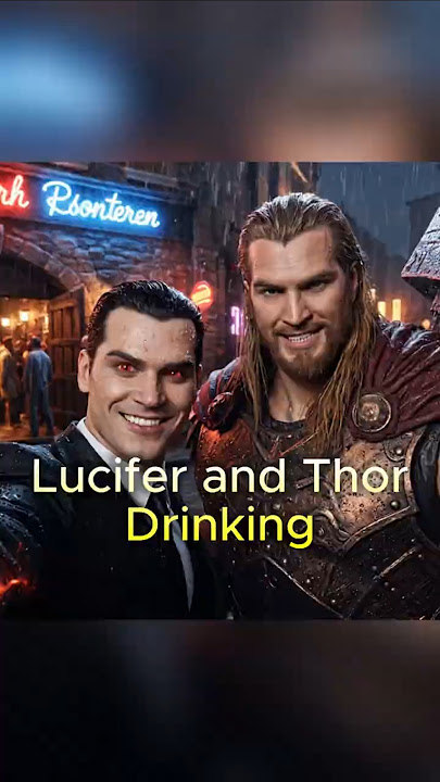 Lucifer & Thor’s Drunkest Night Ever ⚡🍻