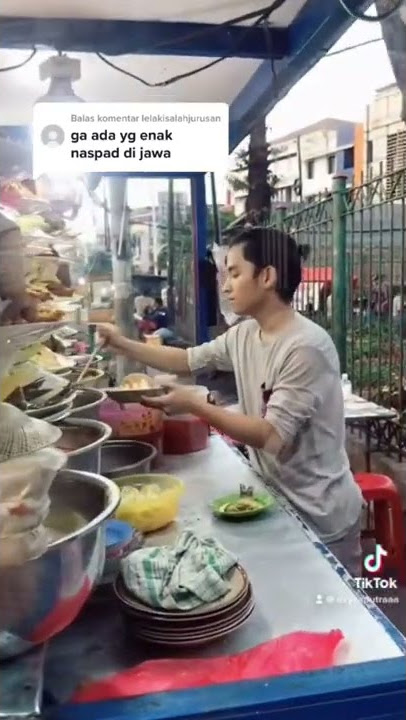 Kamarilah sanak,cuboan nasi padang wak #nasipadang #padang #pariaman #minang