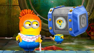 Despicable me Minion rush Underwater Studio Stage 1 completed by Lucy