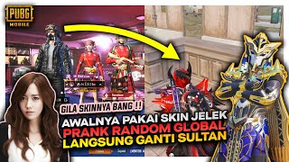 NYAMAR JADI MISKIN AWALNYA PAKAI SKIN JELEK , CEWEKNYA KAGET DI GAME KOK JADI SULTAN - PUBG MOBILE