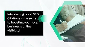 Boost Your Local Business with Local SEO Citations! 🏢🏠